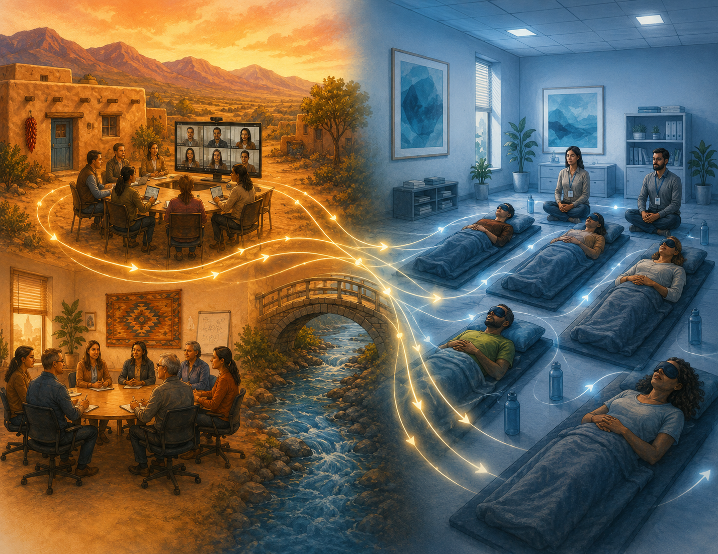 Community Engagement in the Development of a Model for Group Psilocybin-Assisted Therapy for PTSD in New Mexico